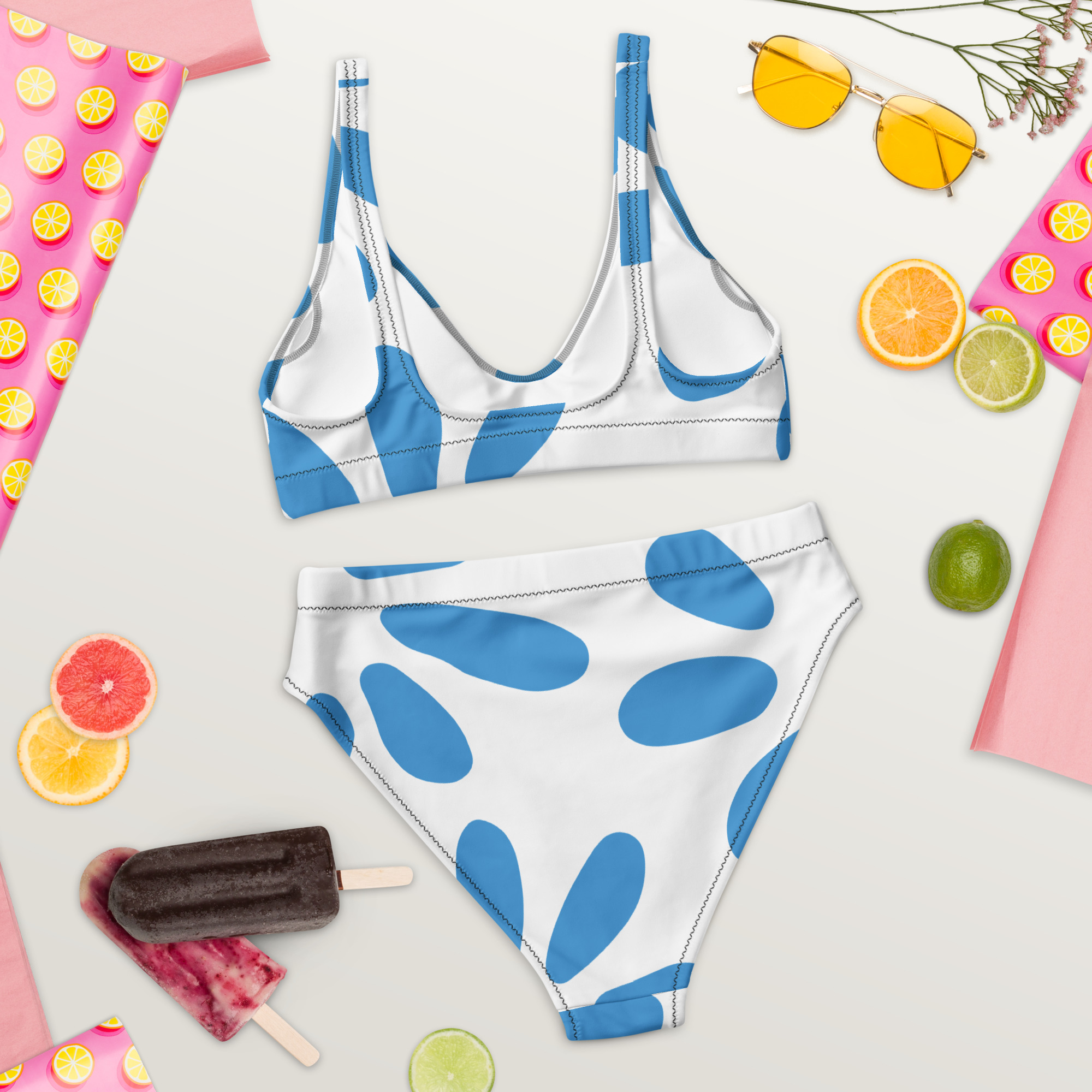 Recycled high-waisted bikini - Image 6