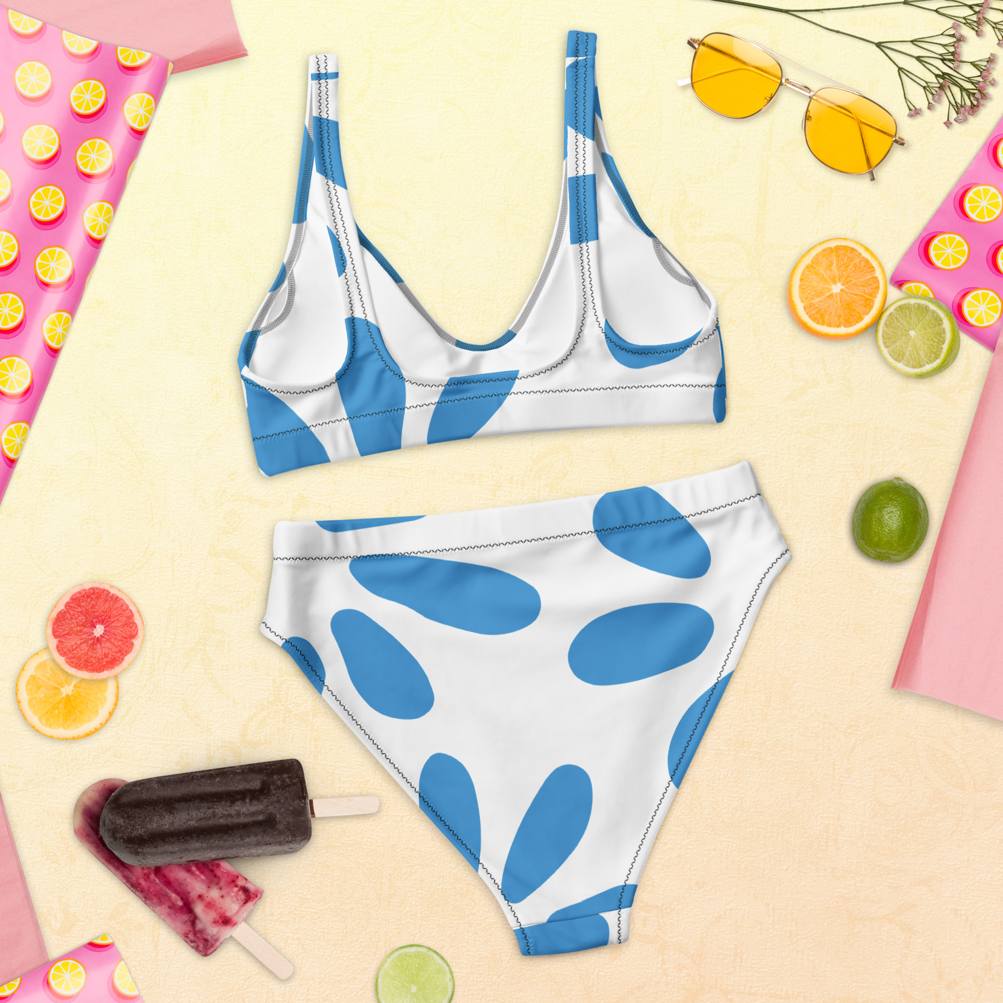 Recycled high-waisted bikini - Image 4