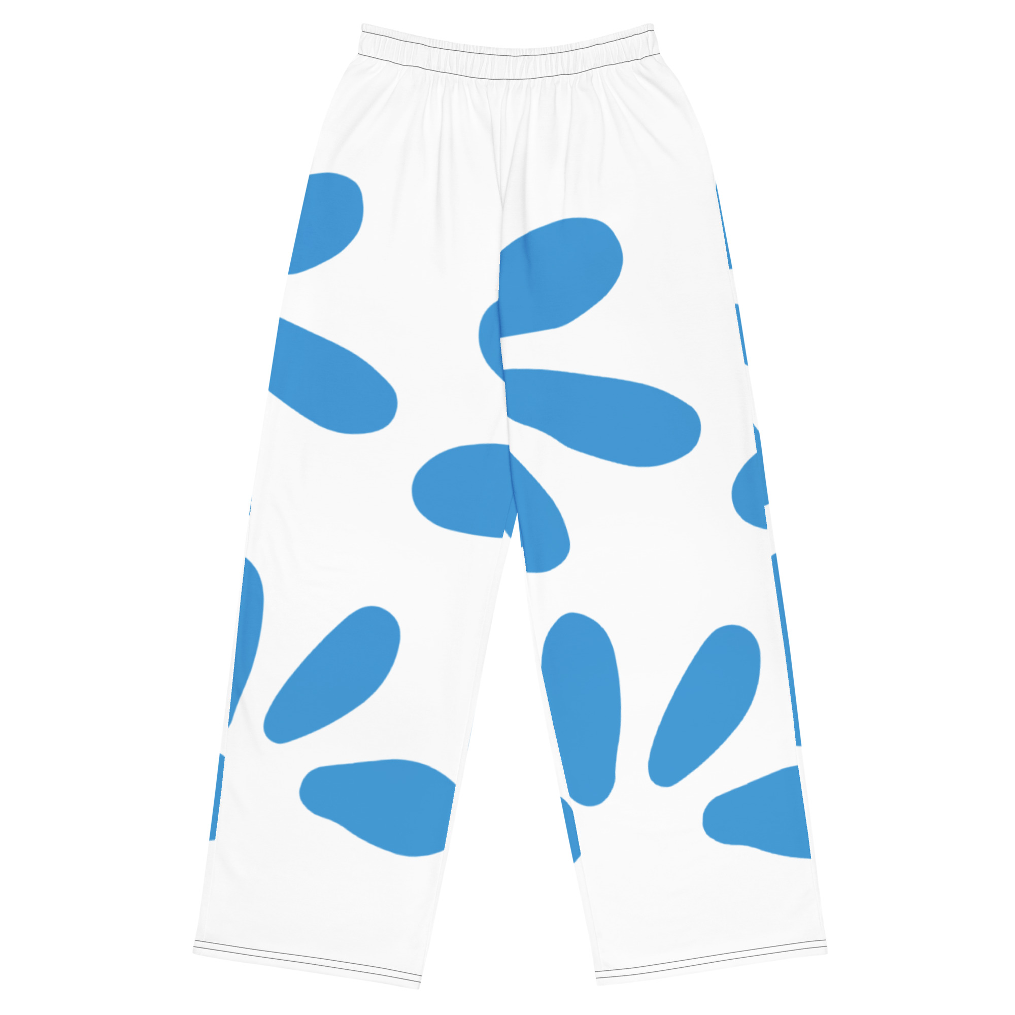 All-over print unisex wide-leg pants