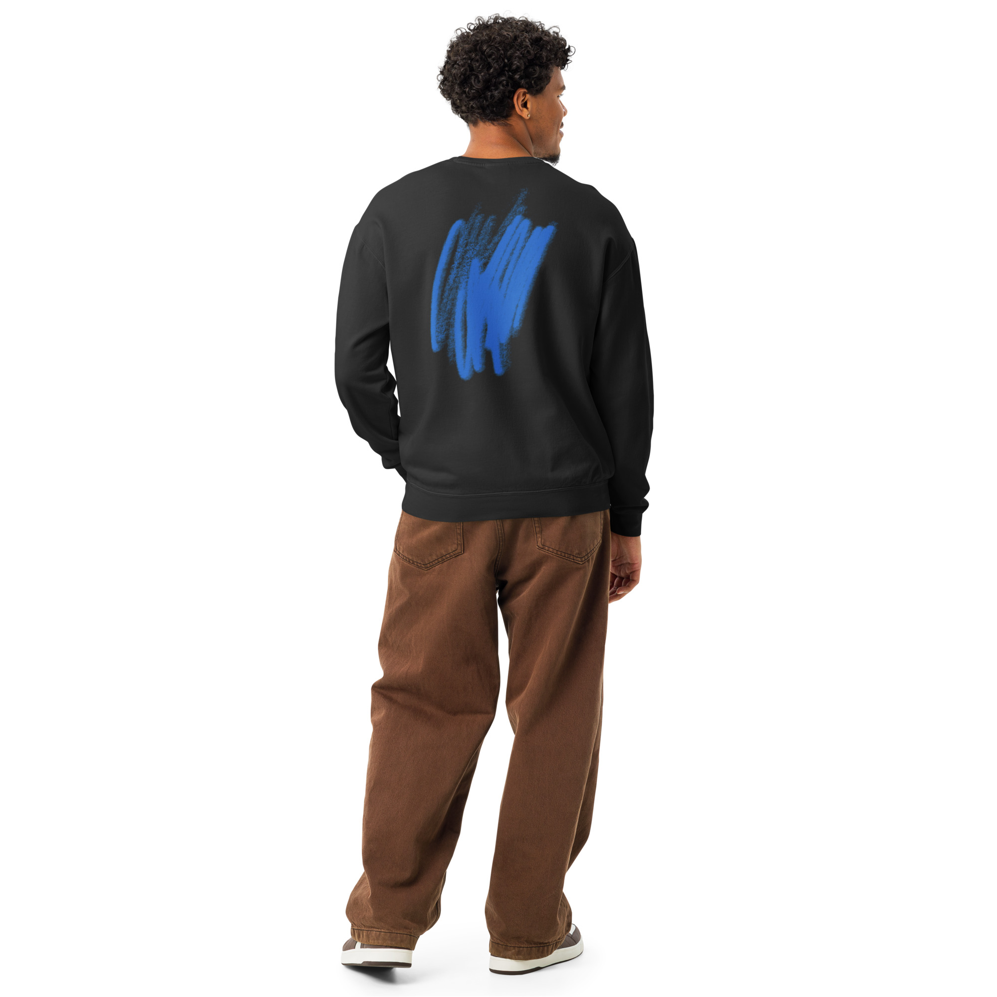 Unisex garment-dyed fleece crewneck sweatshirt - Image 51