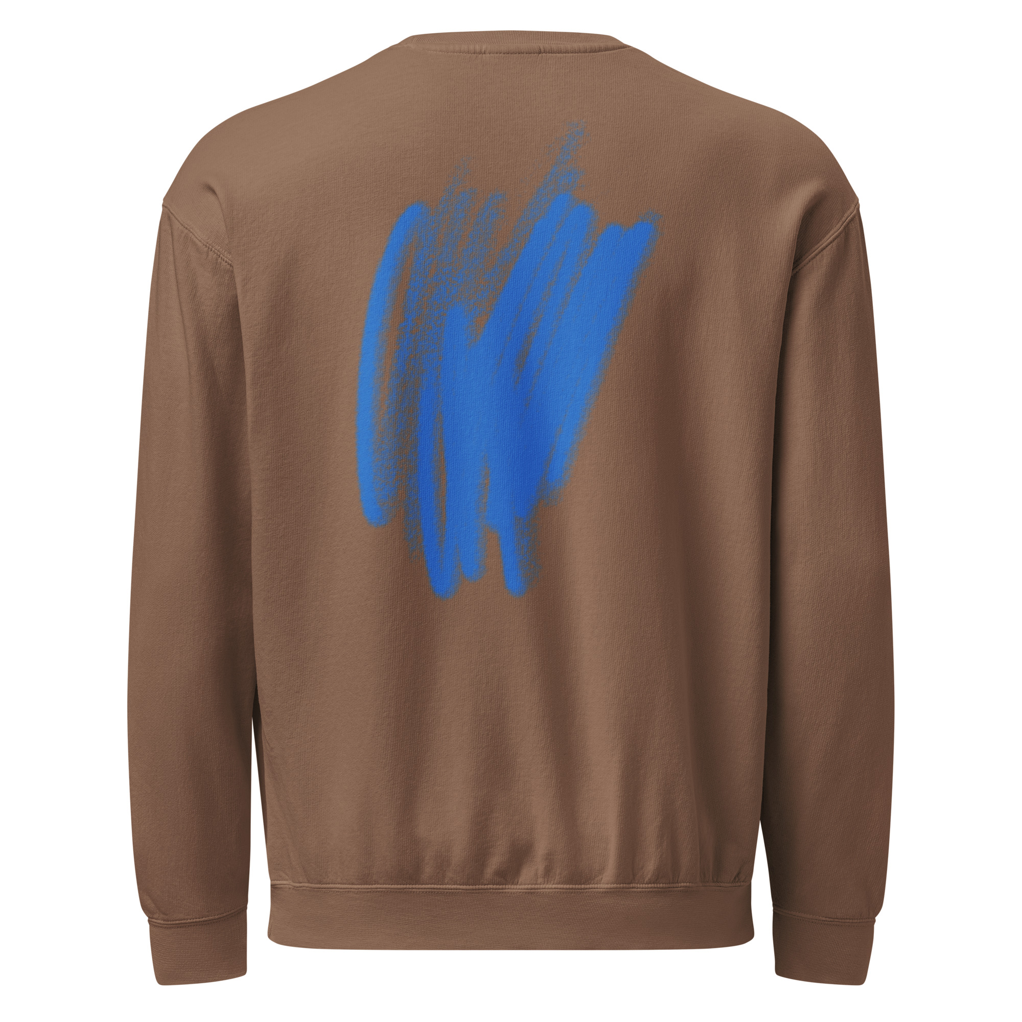 Unisex garment-dyed fleece crewneck sweatshirt - Image 14