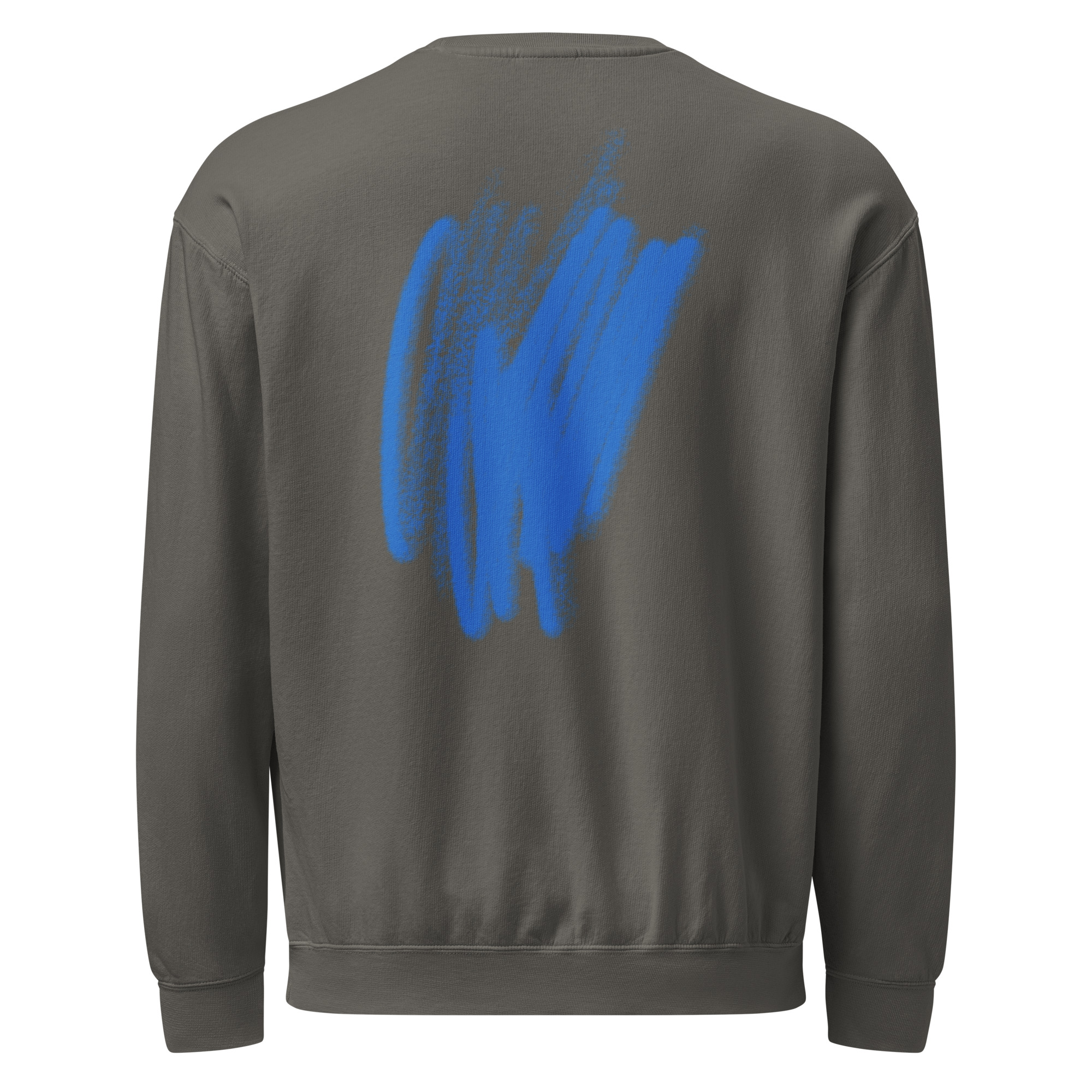 Unisex garment-dyed fleece crewneck sweatshirt - Image 12