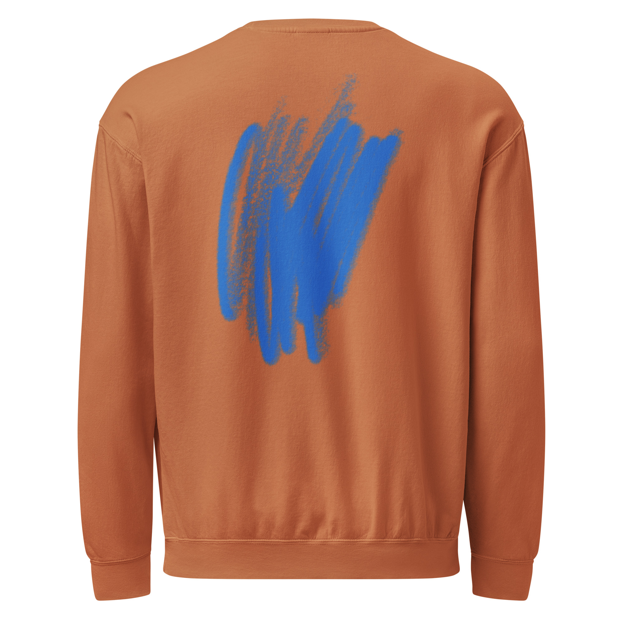 Unisex garment-dyed fleece crewneck sweatshirt - Image 15