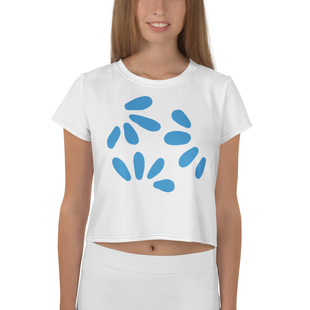 All-over design cropped top - Image 5