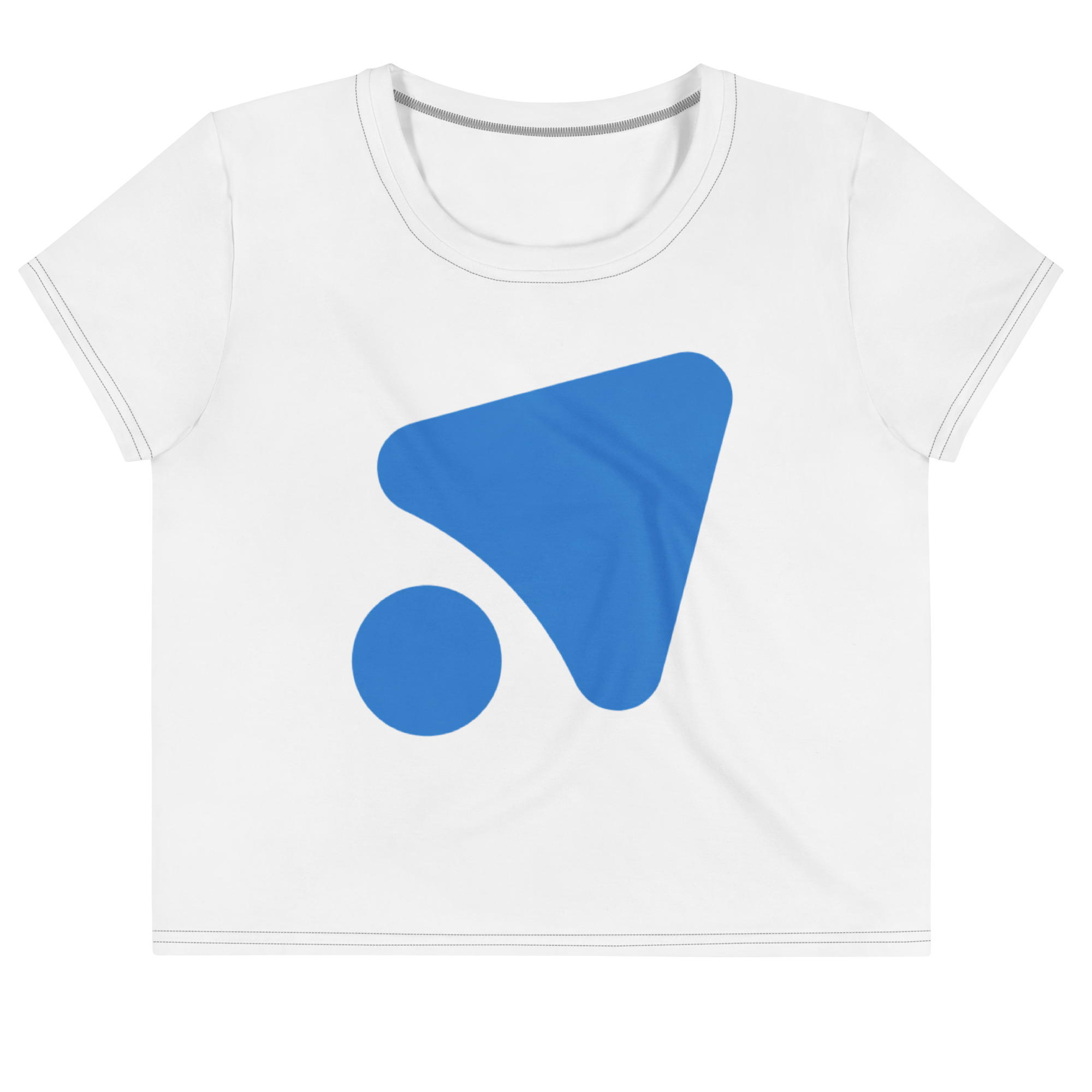 Full-Graphic Cropped Tee