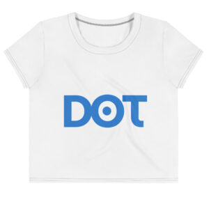 Women’s High-Definition All-Over Print Lightweight Performance Crop Tee