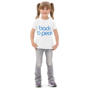 Back to Peak Kids Cotton Crew Neck Tee