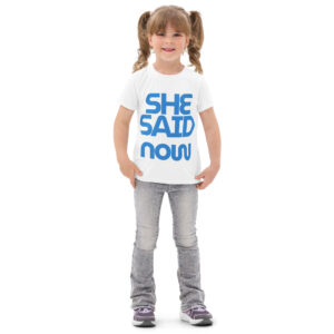 Alternative view of Kids Cotton Phrase Graphic Tee