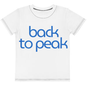 Alternative view of Back to Peak Kids Crew Neck Tee