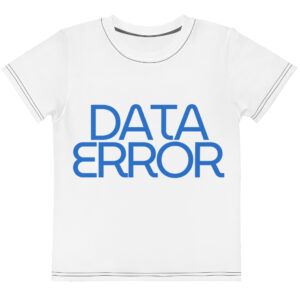 Alternative view of Data Error Kids crew neck t-shirt