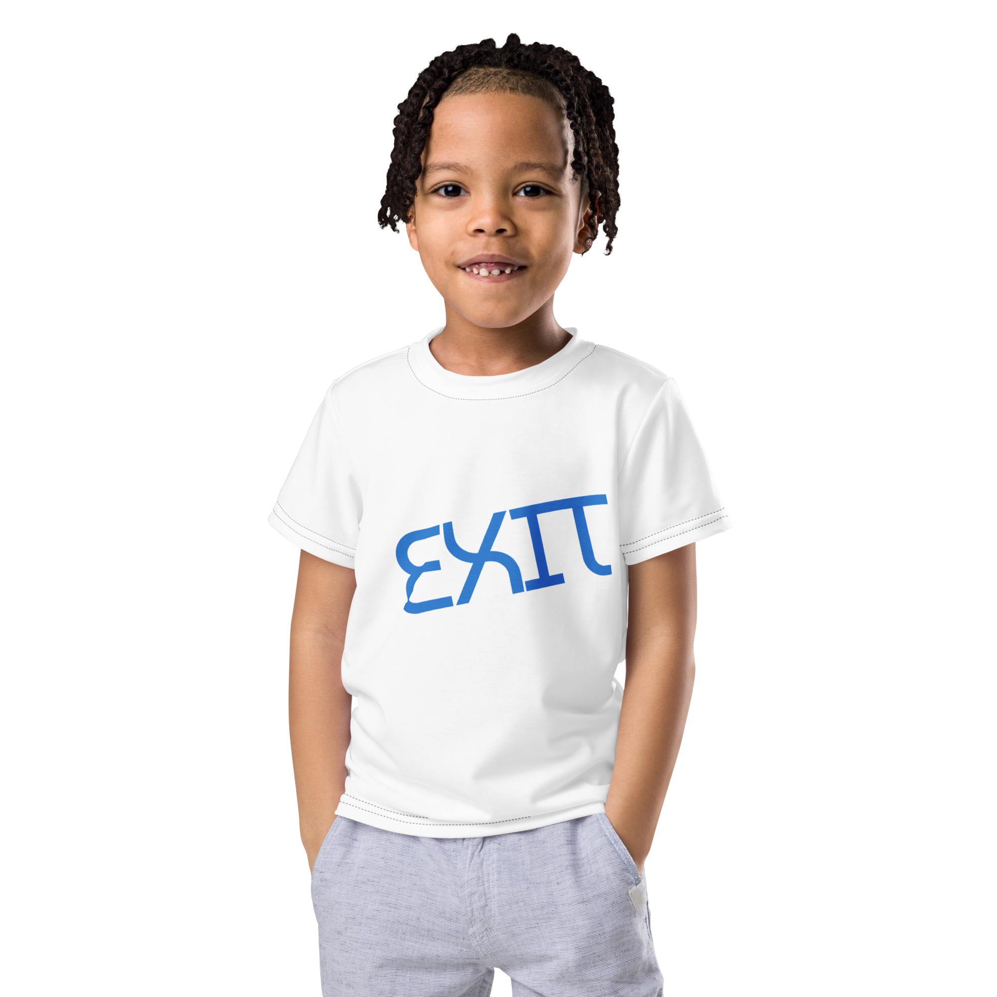 Kids’ Essential Soft-Touch Premium Cotton Crew Neck Tee - Image 3