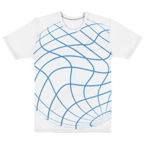 Alternative view of Men’s Abstract Wireframe Graphic Tee