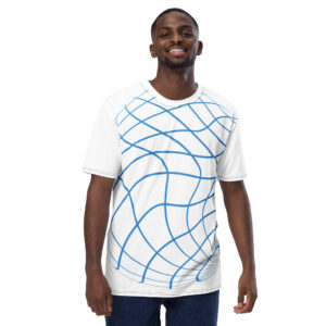 Men’s Abstract Wireframe Graphic Tee
