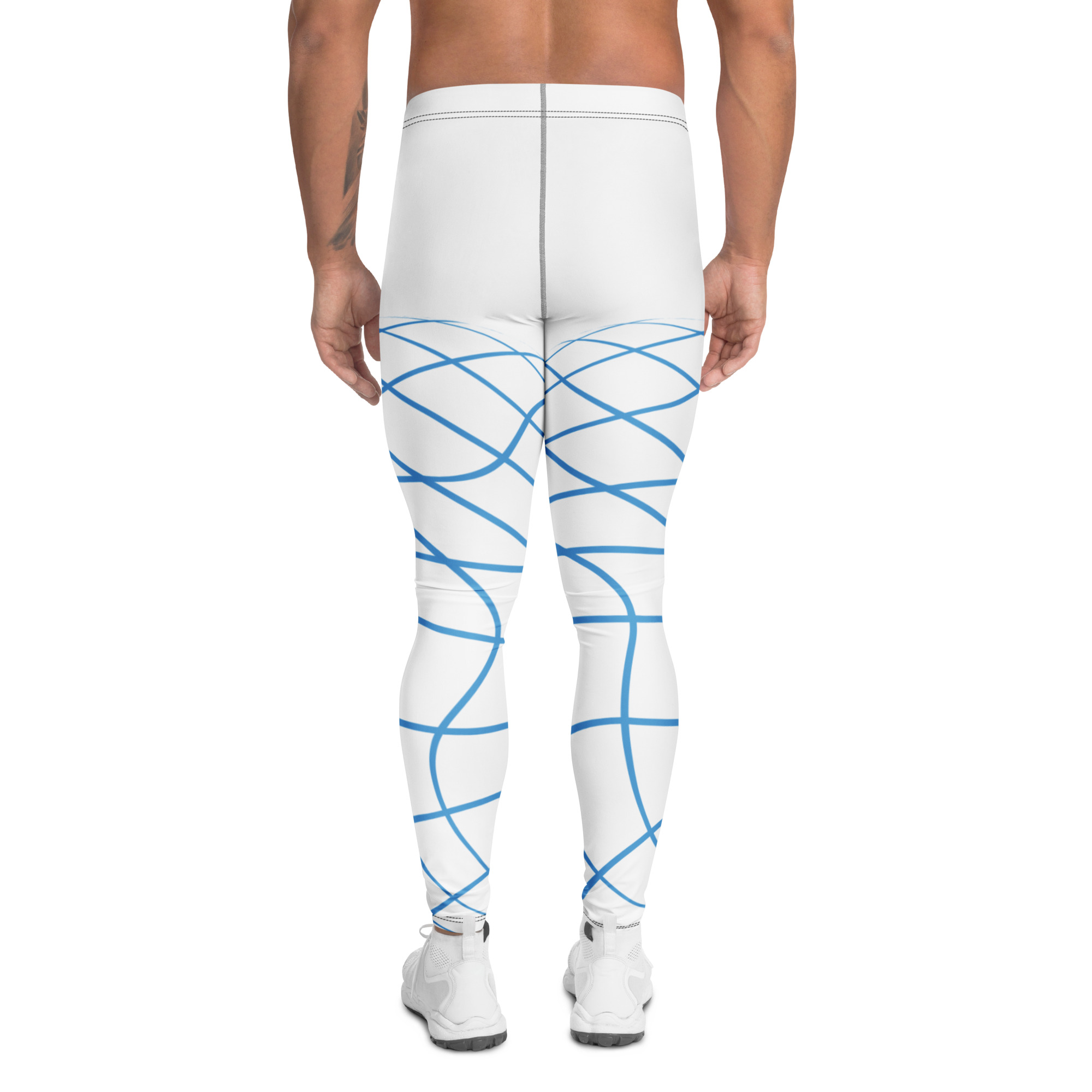 Men’s Performance Grid Compression Leggings - Image 6