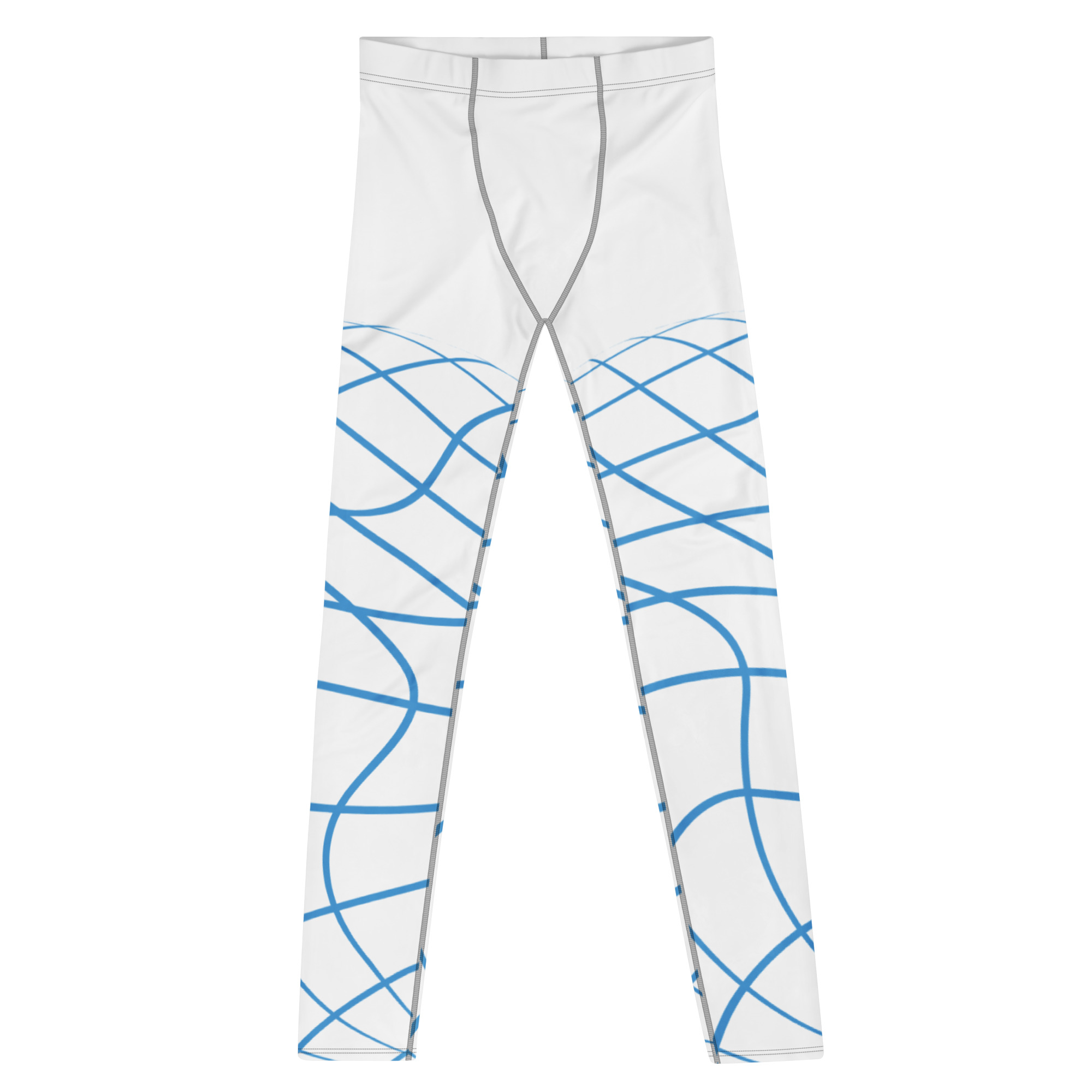 Men’s Performance Grid Compression Leggings - Image 2