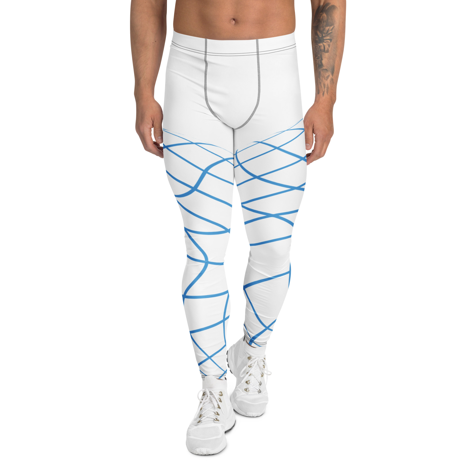 Men’s Performance Grid Compression Leggings