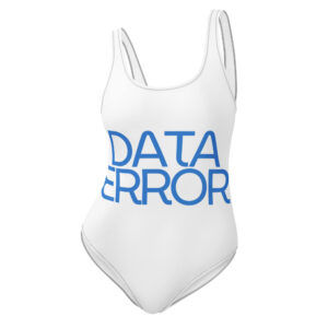 Alternative view of Digital Glitch One-Piece Swimsuit