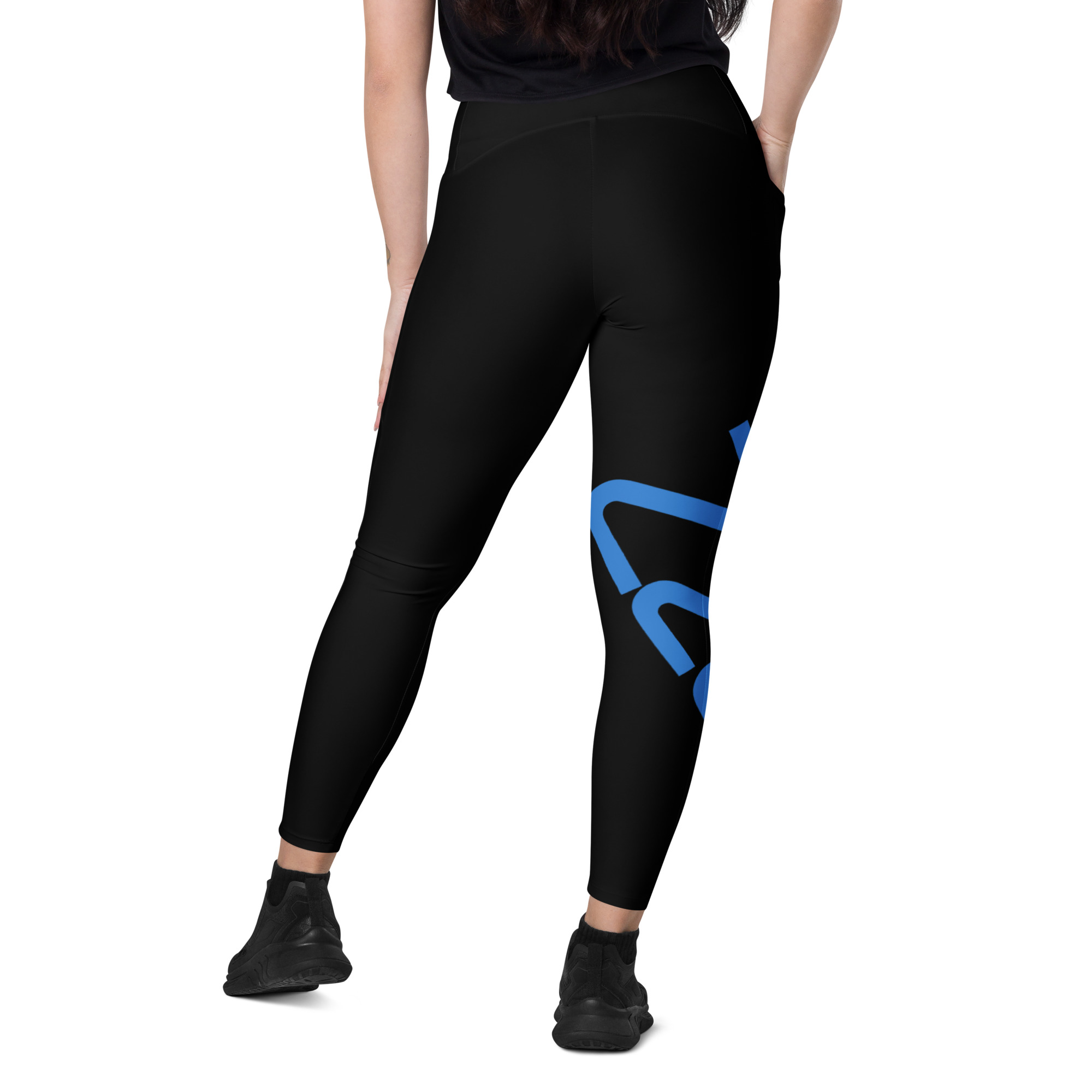Crossover leggings with pockets - Image 5