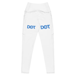 Alternative view of Women’s High-Waisted Crossover Sculpting Leggings with Side Pockets