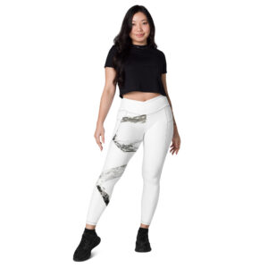 Alternative view of Cross-Waist Pocket Chill Leggings