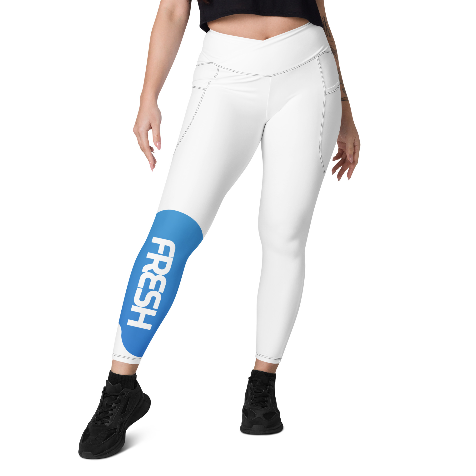 Crossover Fresh leggings with pockets - Image 6