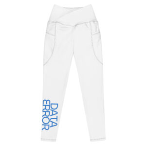 Cross-Waist Pocket Error Leggings