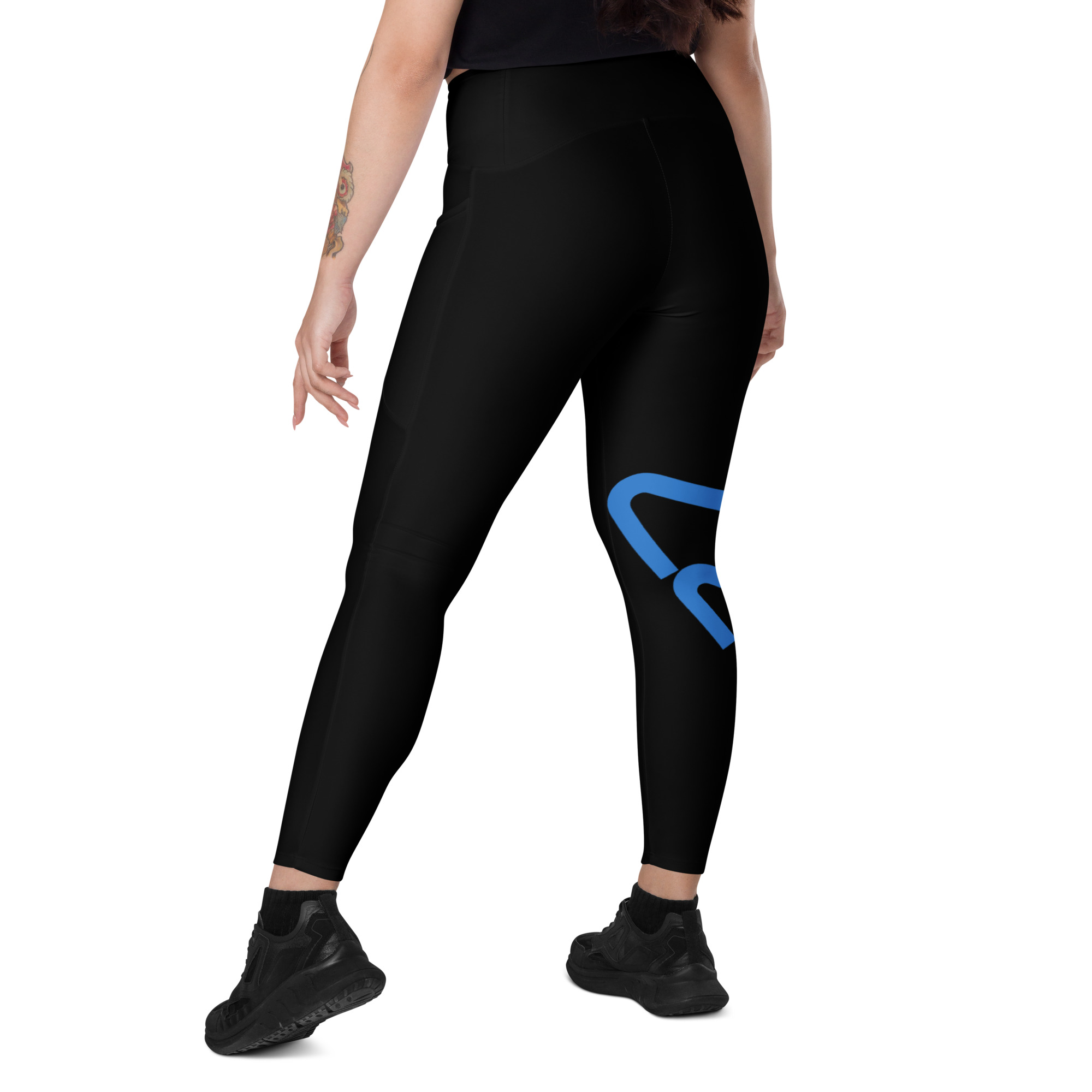 Crossover leggings with pockets - Image 6