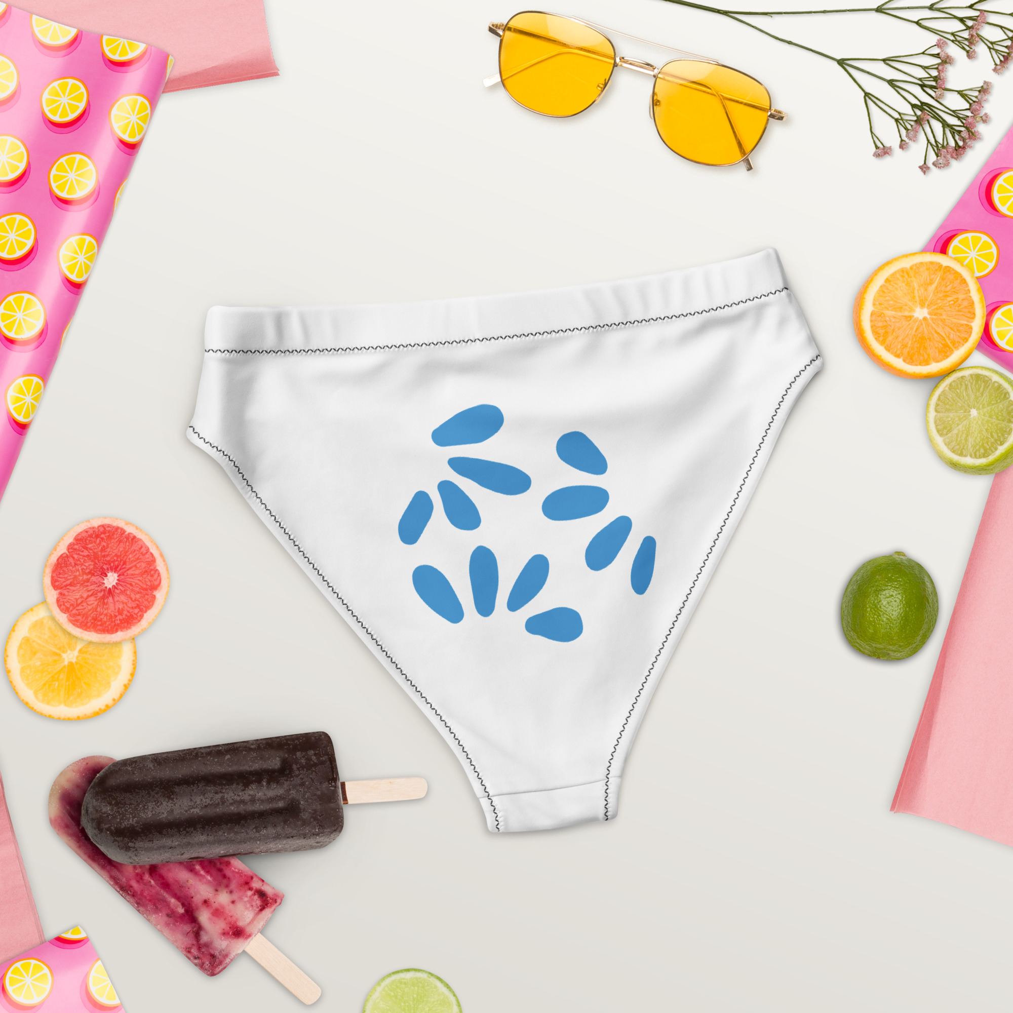 High-waisted recycled bikini bottom - Image 8