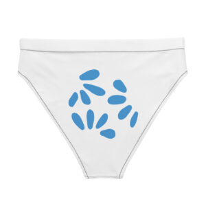 Alternative view of High-waisted recycled bikini bottom