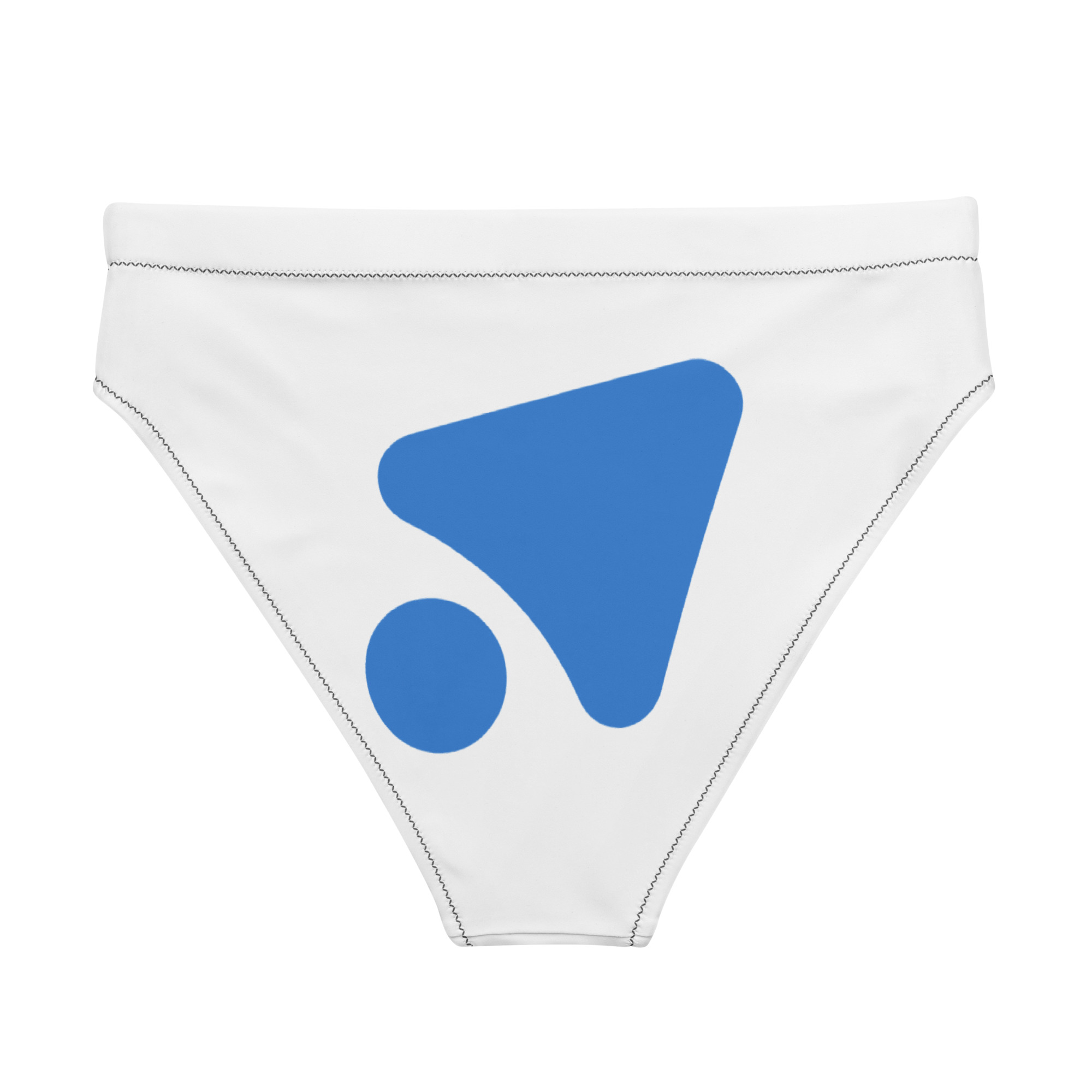 Recycled high-rise bikini bottom - Image 3