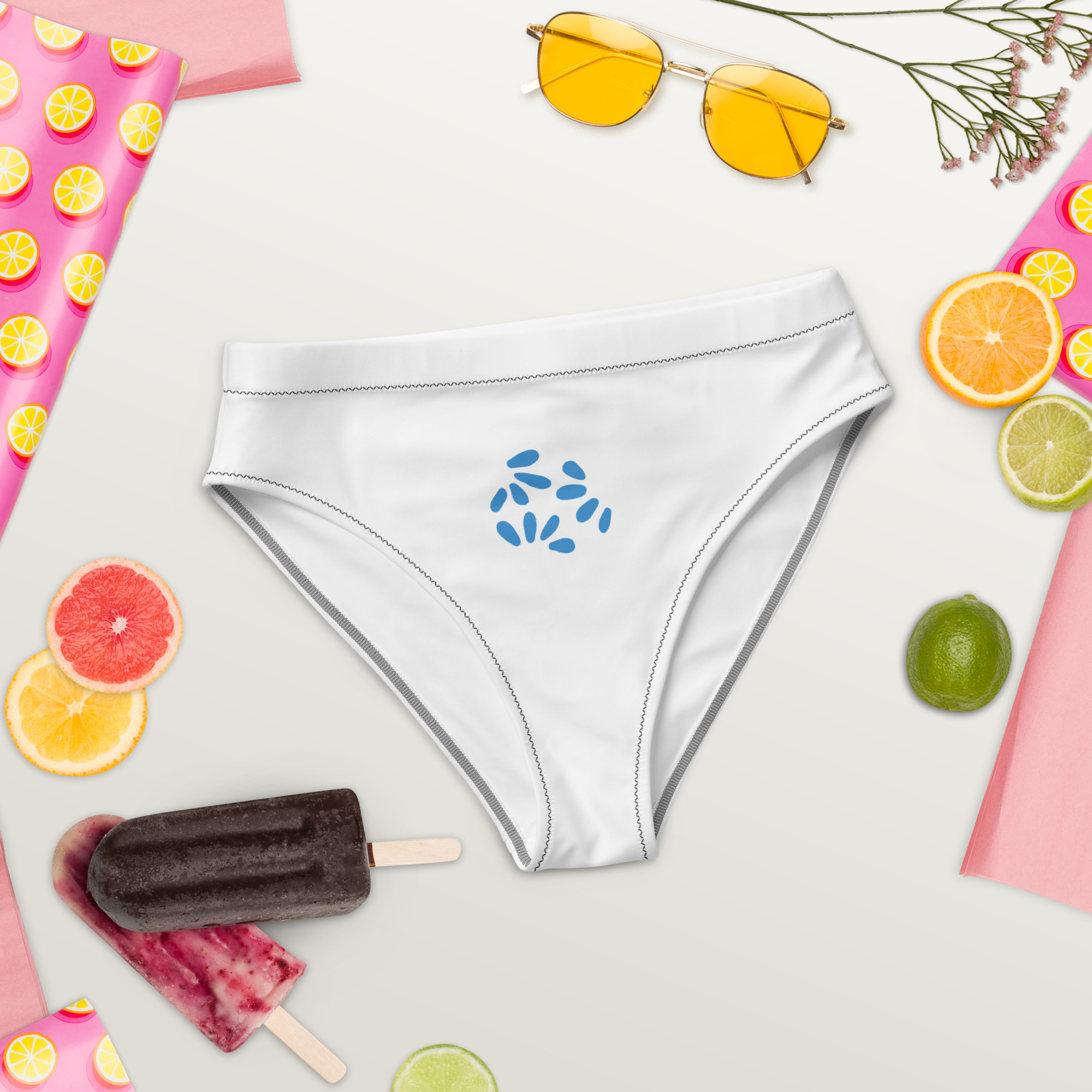 High-waisted recycled bikini bottom - Image 7
