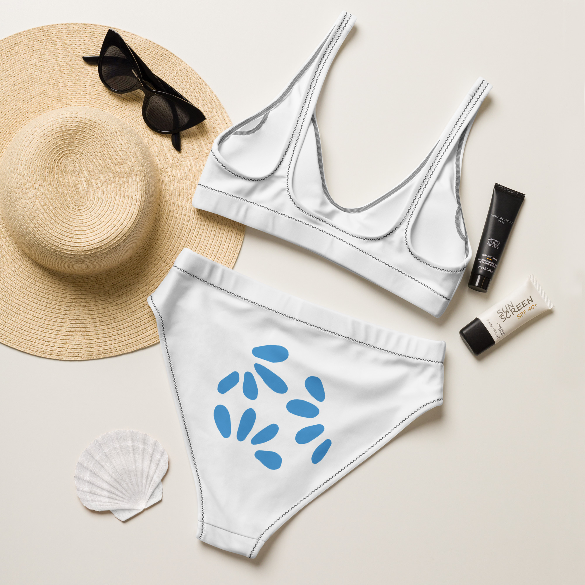 Sustainable high-waist swimwear - Image 4