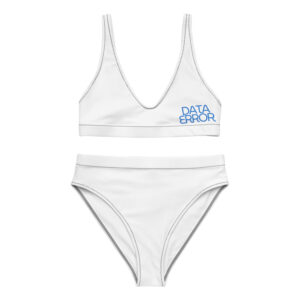 Alternative view of High-Rise Data Error Bikini Set