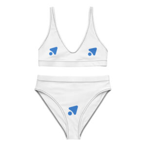 Alternative view of Recycled material bikini with a high-waist design