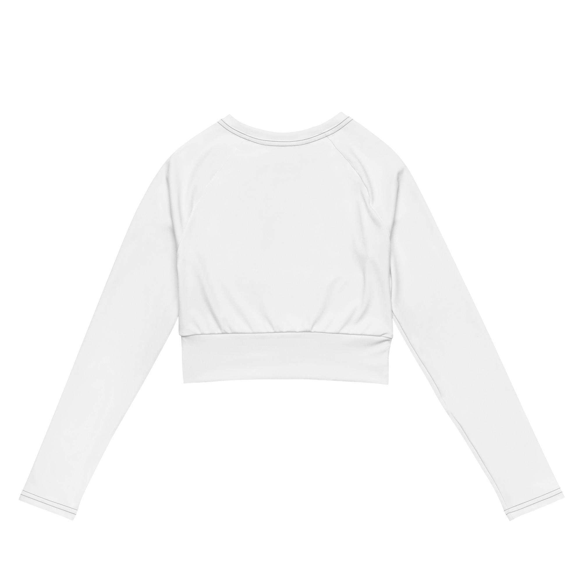 Reboot System Long Sleeve Crop Top - Image 3