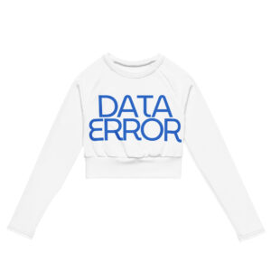 Alternative view of Reboot System Long Sleeve Crop Top
