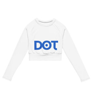 Women’s Eco-Conscious Premium Recycled Long-Sleeve Performance Crop Top