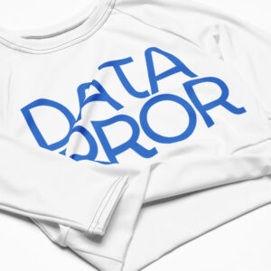 Reboot System Long Sleeve Crop Top