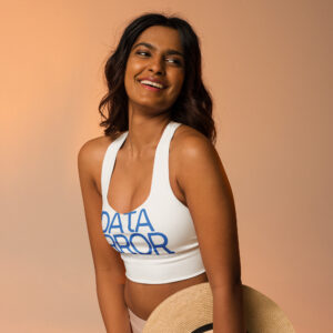 Eco Data Error Longline Sports Bra