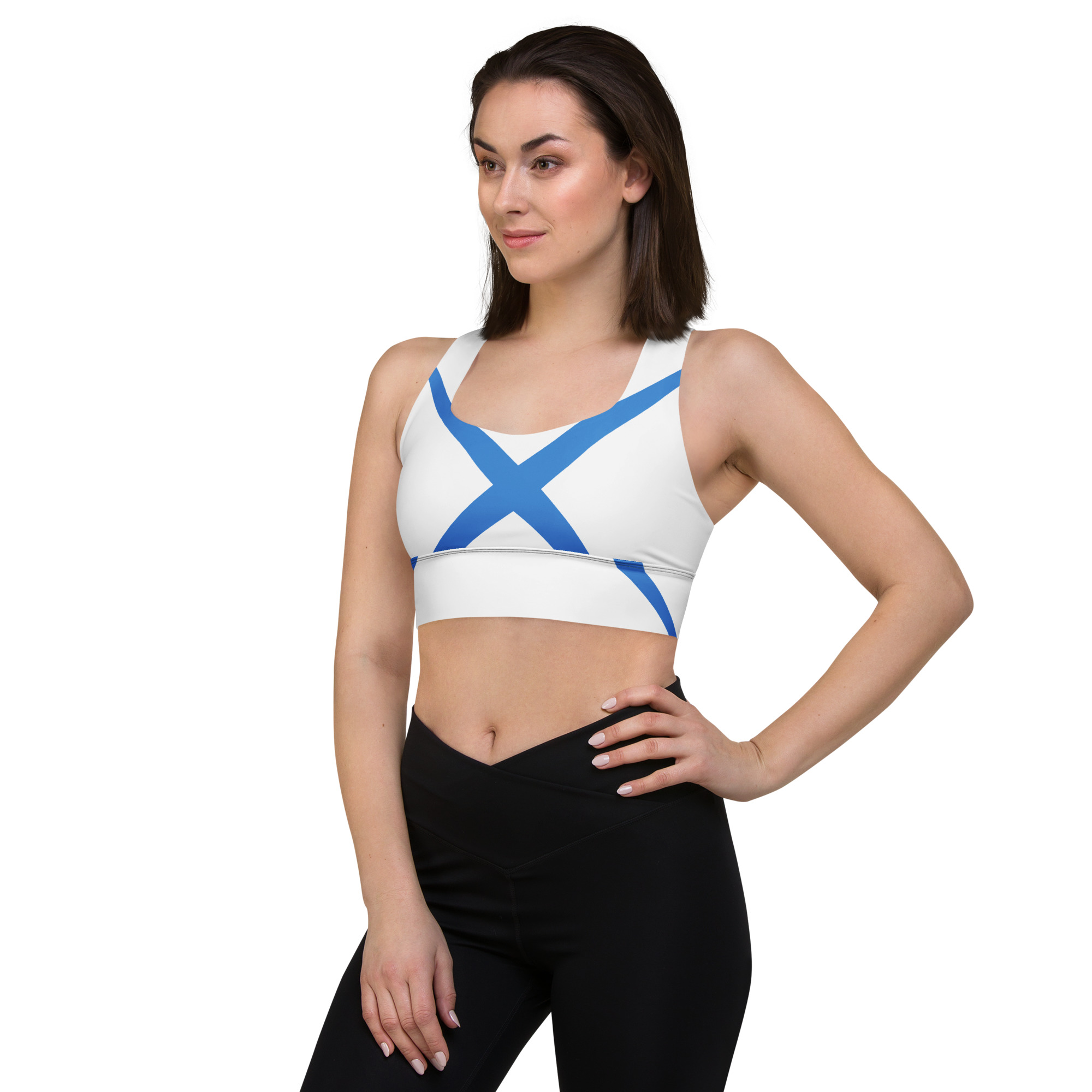 Eco-friendly longline sports bra - Image 4
