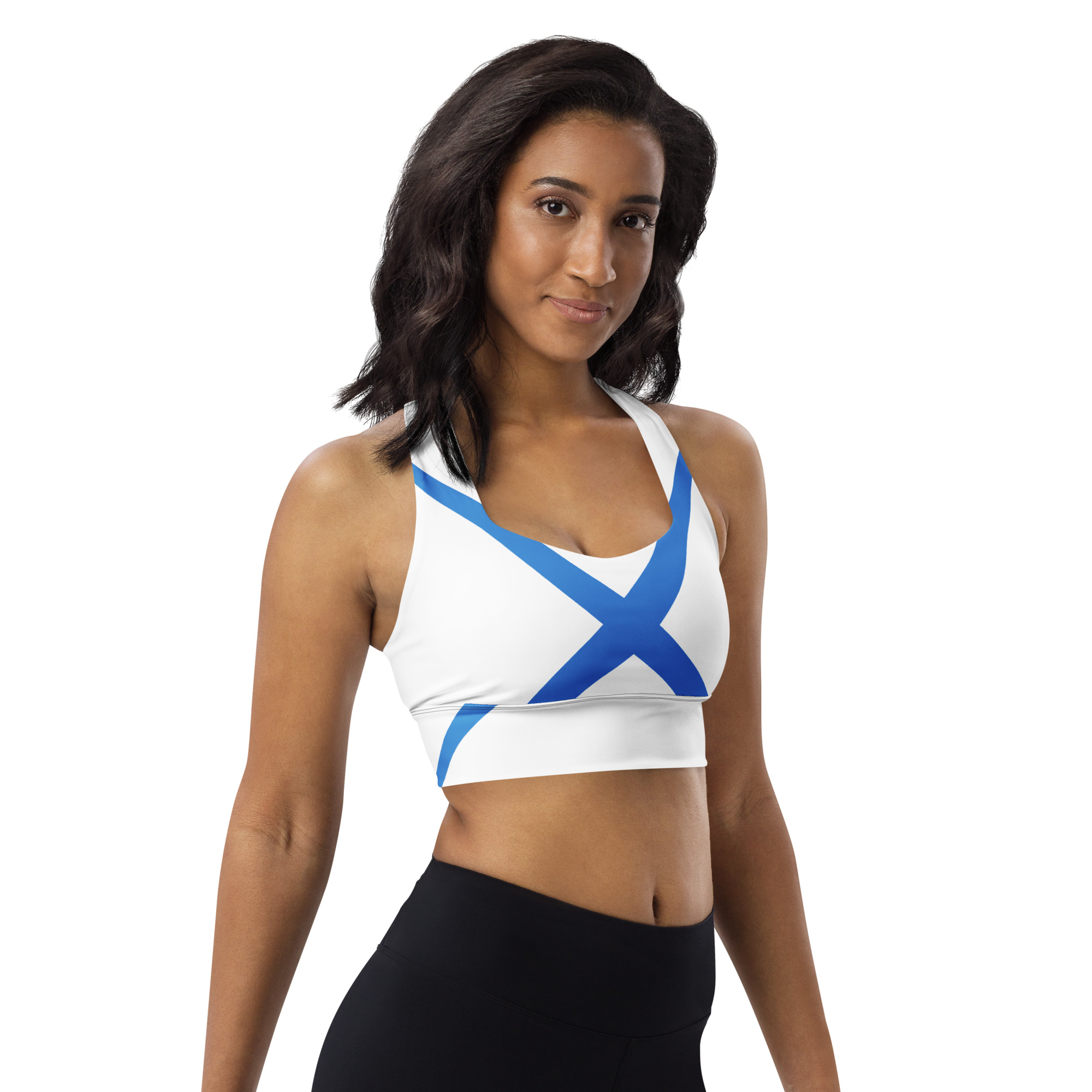 Eco-friendly longline sports bra - Image 9