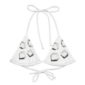 Alternative view of Ice Cube String Swim Top