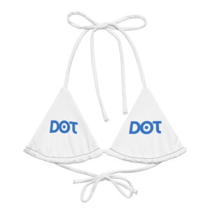 Alternative view of Women’s Eco-Conscious All-Over Print Recycled String Bikini Top