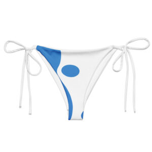 Alternative view of Fresh recycled string bikini bottom