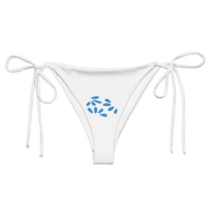 Alternative view of Recycled material all-over print bikini bottom