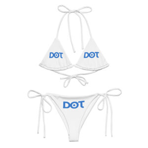 Alternative view of Women’s Vibrant Eco-Luxe Recycled All-Over Print String Bikini