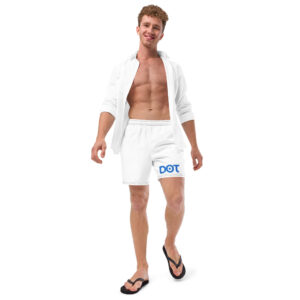 Eco-Friendly Men’s Recycled Quick-Dry Swim Trunks