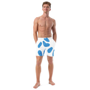 Men’s Recycled Petal Pattern Swim Trunks