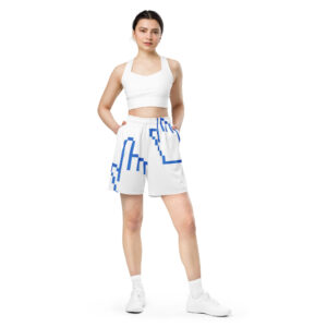 Digital Click mesh shorts