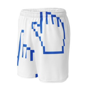 Alternative view of Digital Click mesh shorts